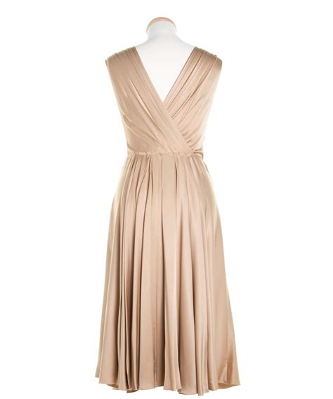 i dress prada|prada pleated dress.